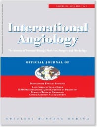 პუბლიკაცია საერთაშორისო იმფაქტფაქტორიან ჟურნალში „International Angiology”